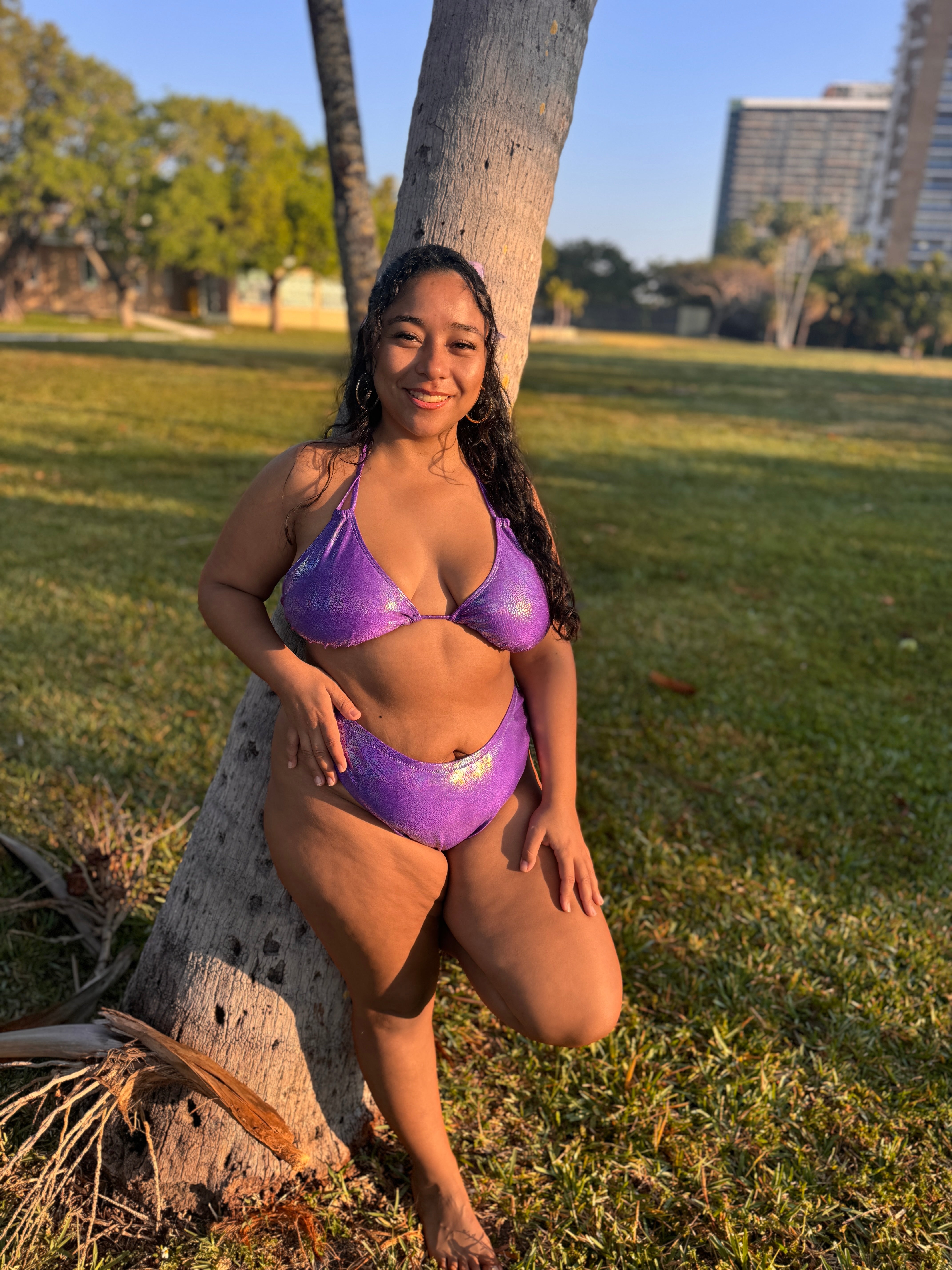 Violet Crush Reversible Cheeky Bottom