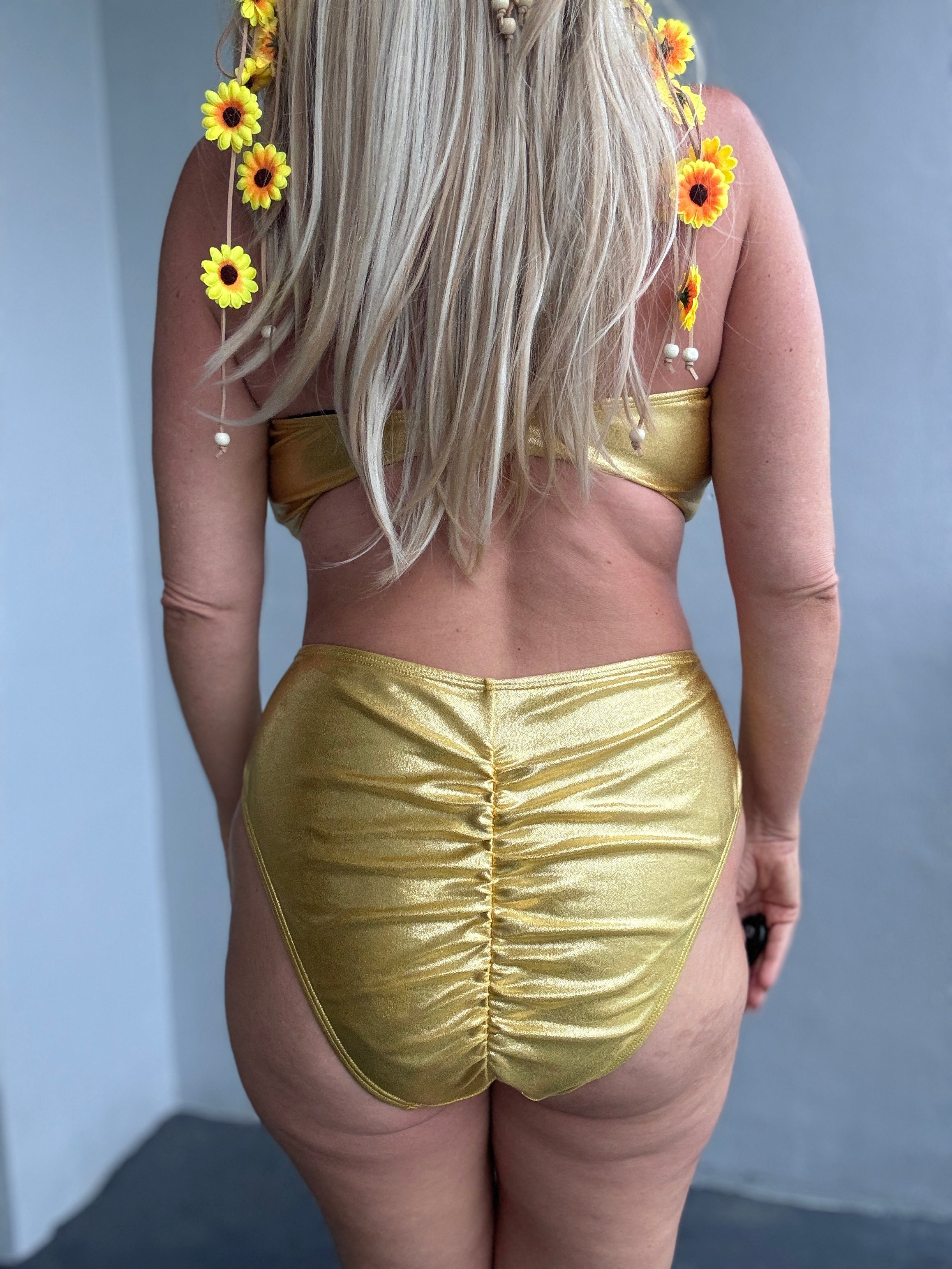 24k Gold Bandeau Top final sale