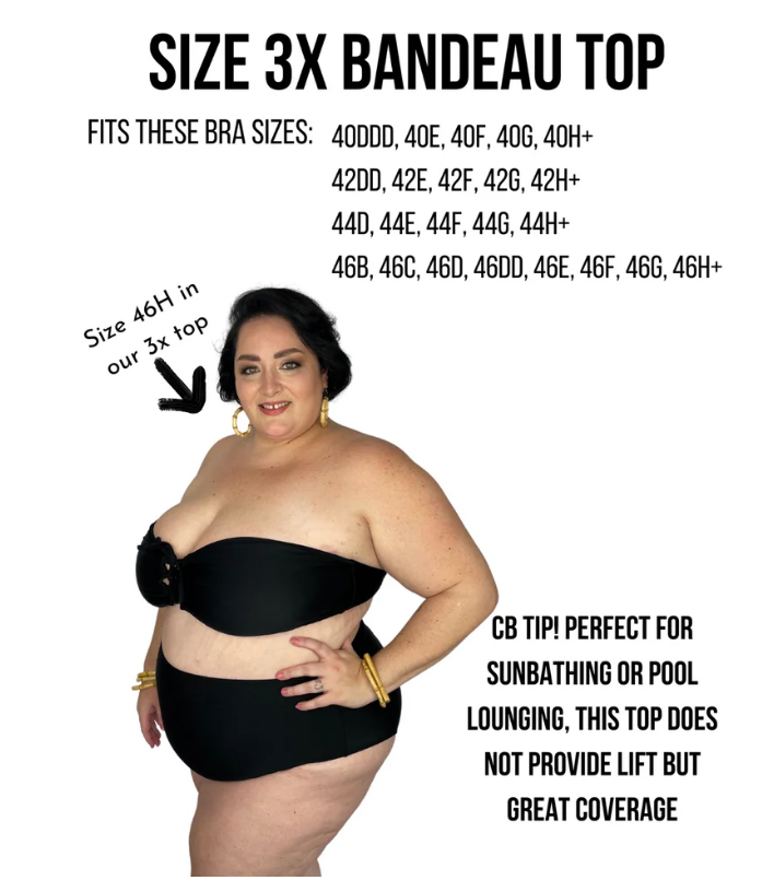 Acid Green Glitter Bandeau Top final sale