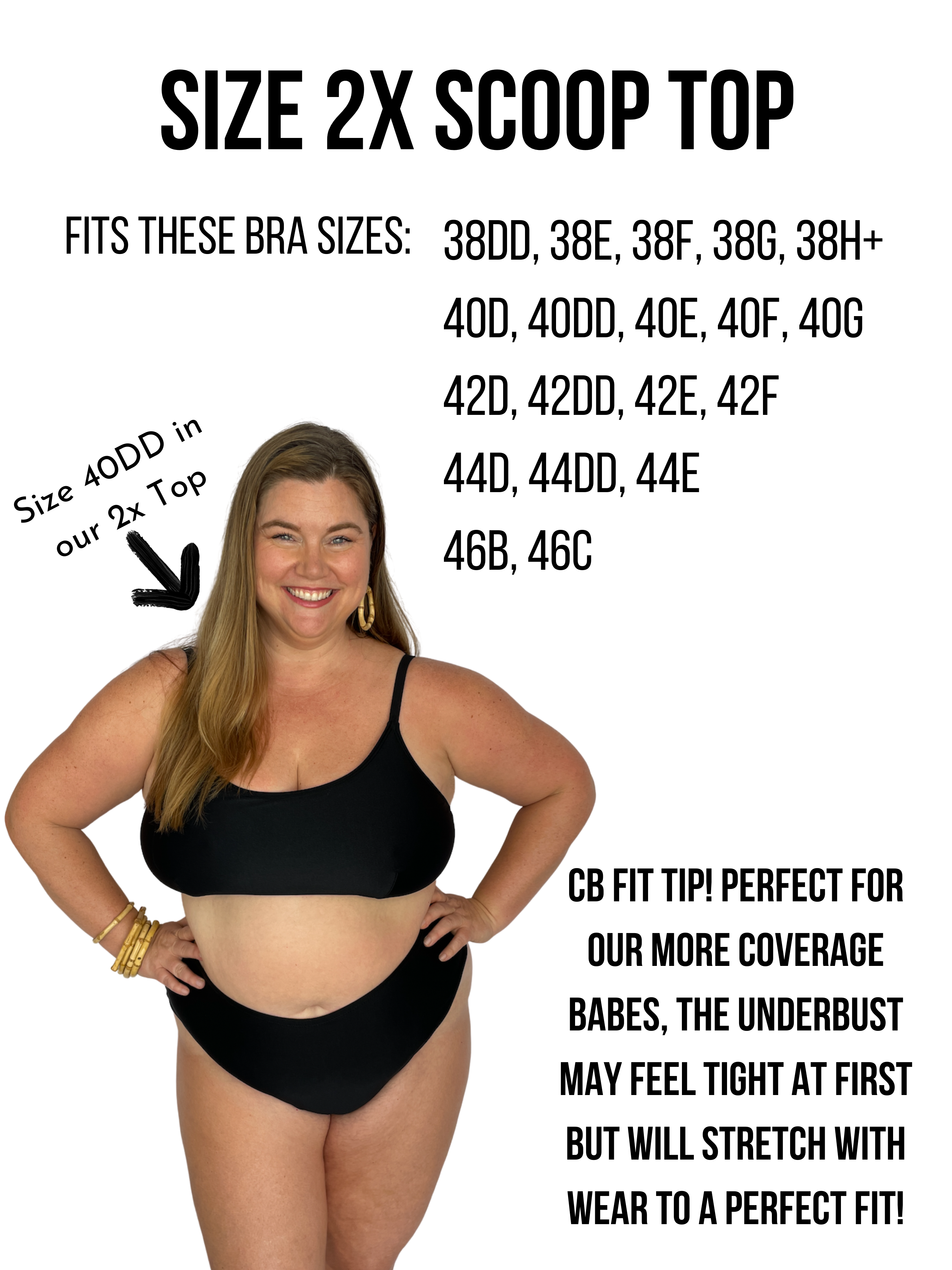 Hibiscus Honey Scoop Top