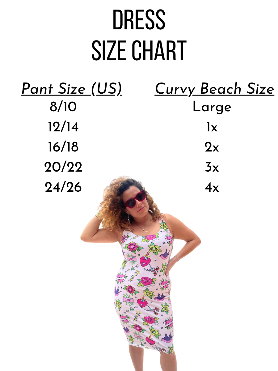 Rainbow Animal Dress (normal fabric) final sale - 2x only