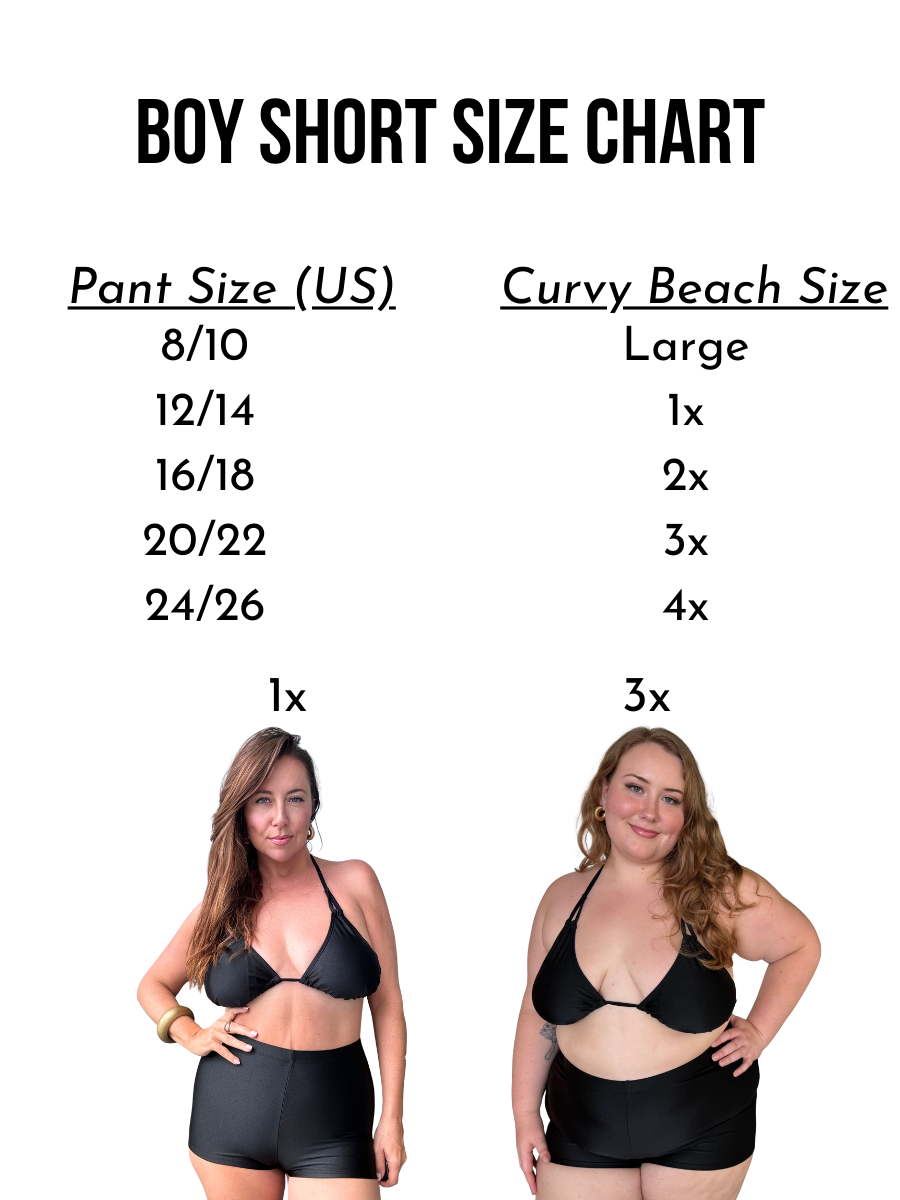 NEW Classic Black Boy Short