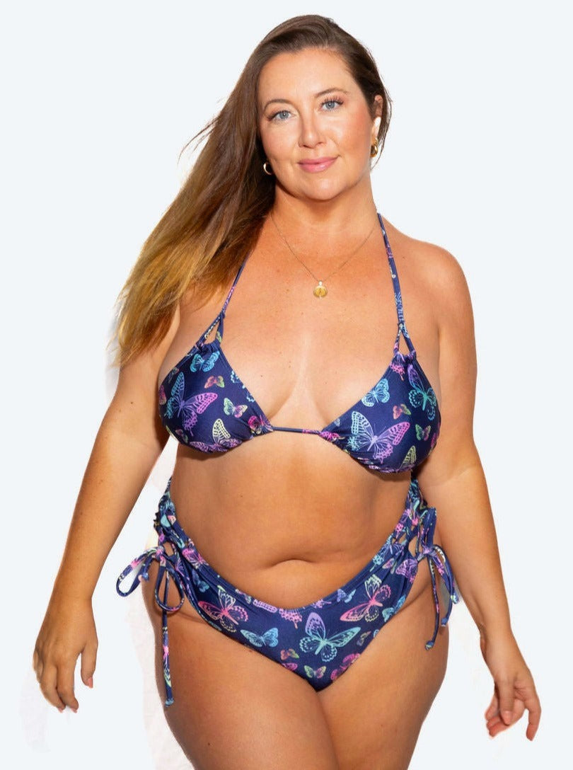 Butterfly Triangle Top