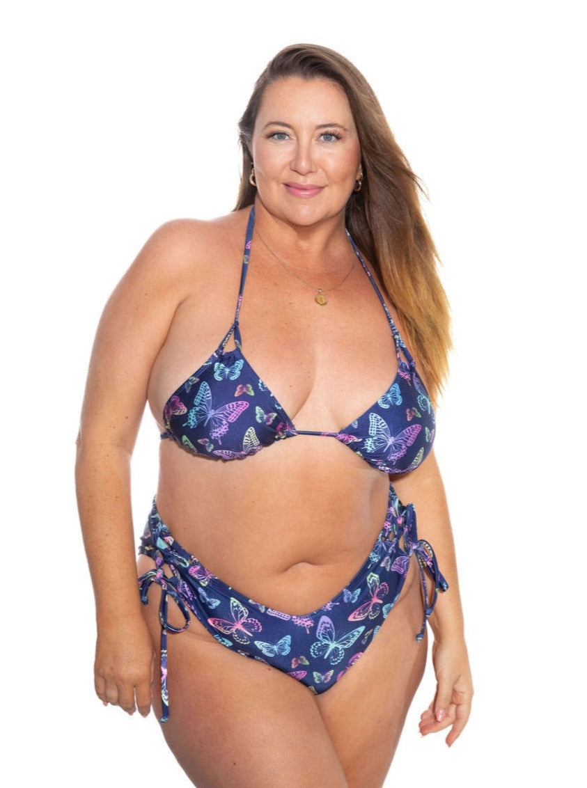 Butterfly Triangle Top