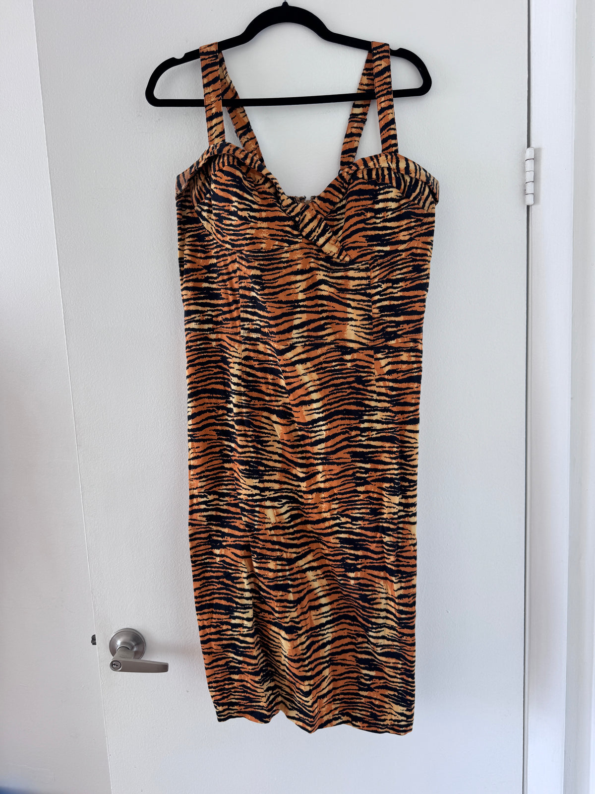 Tiger Dress Pinup - 2x