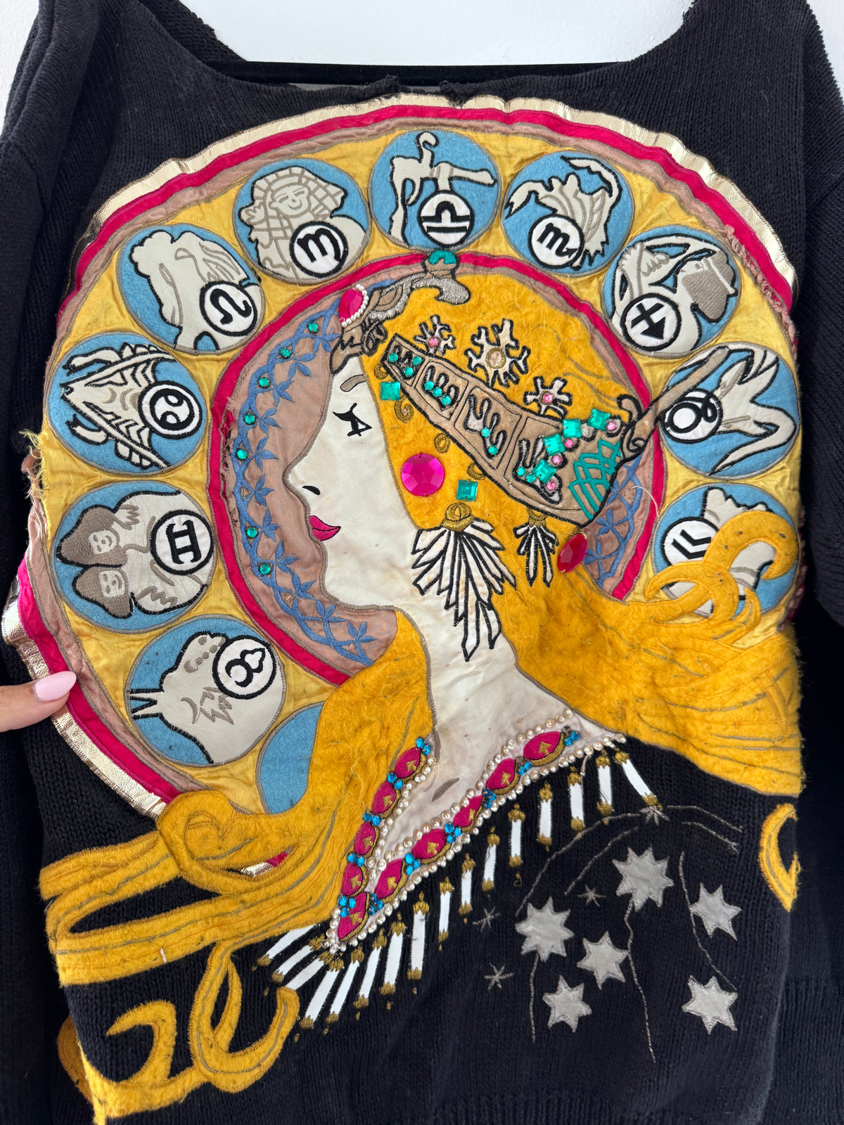 Vintage Embroidered Sweater 2x/3x