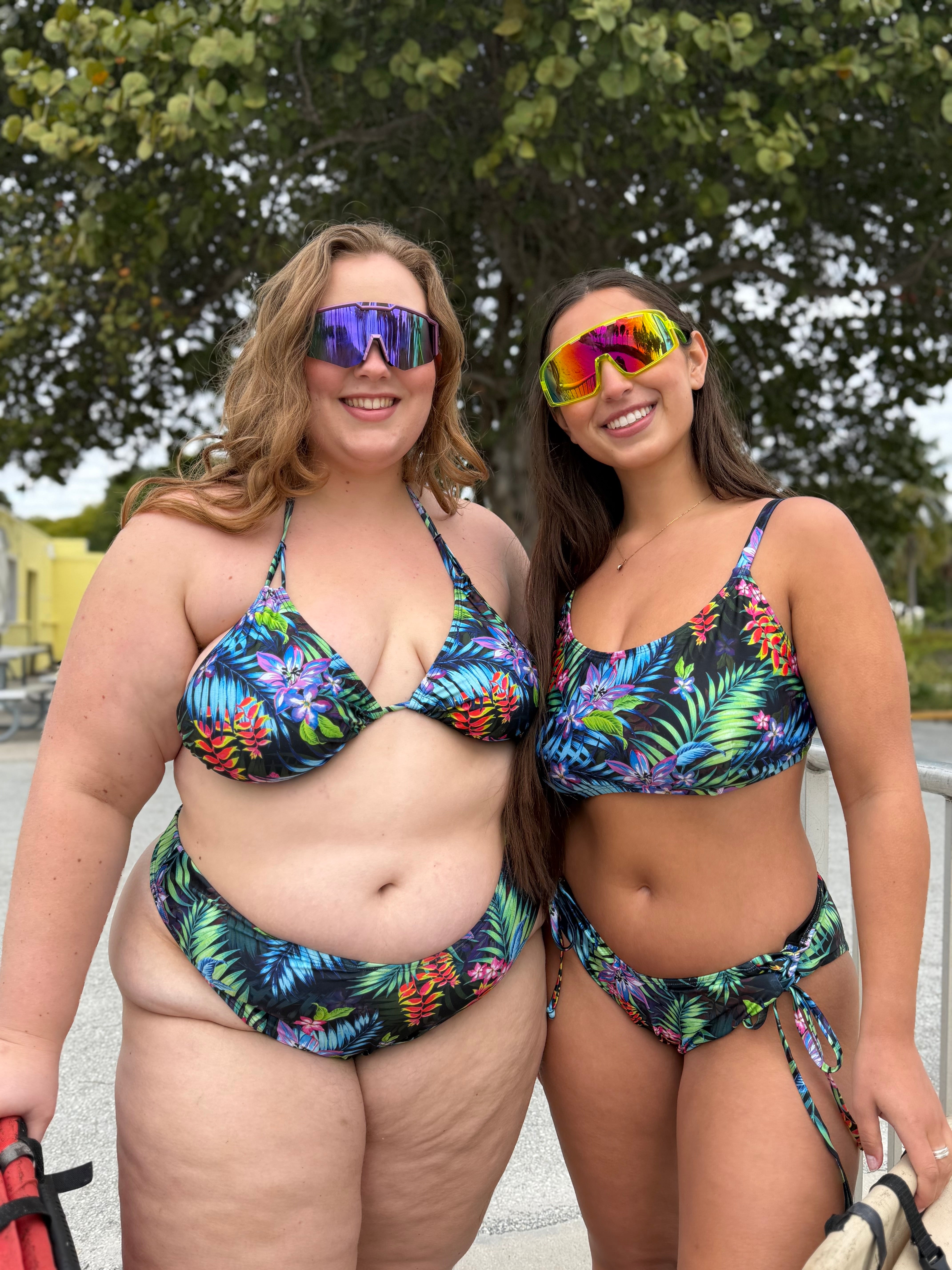 Hot Tropics Scoop Top