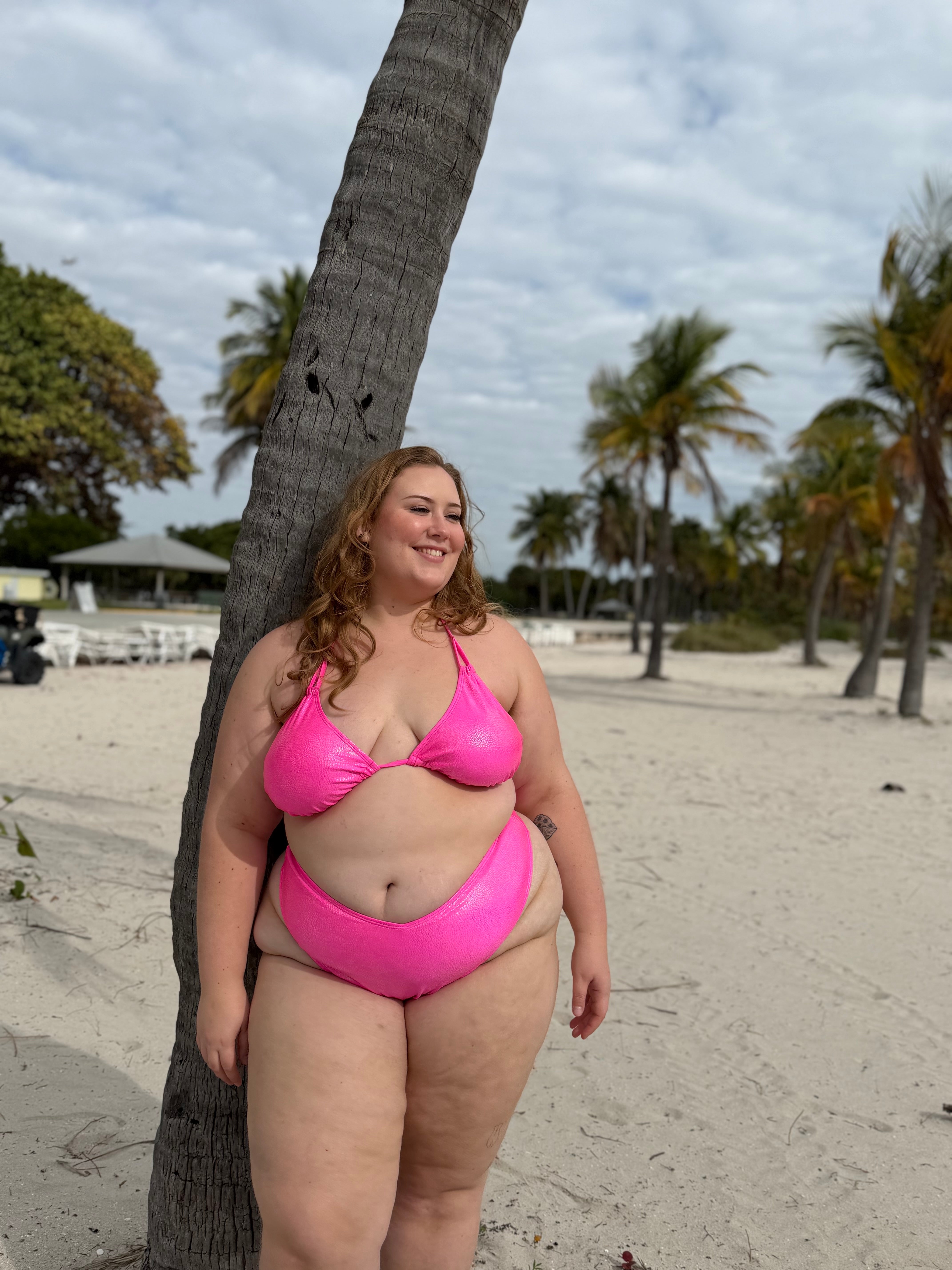 Pink Margarita Thong Bottom