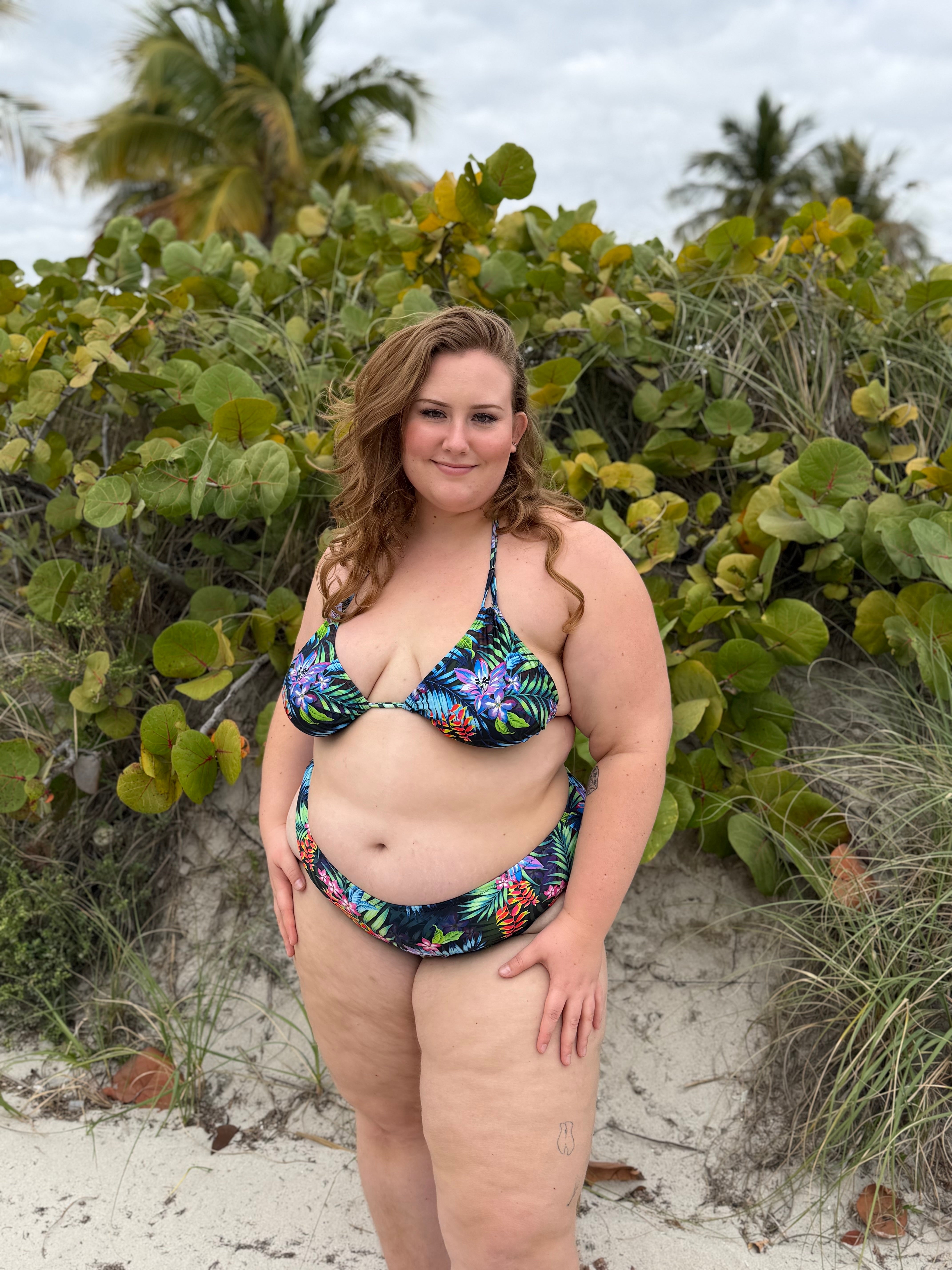 Hot Tropics Triangle Top