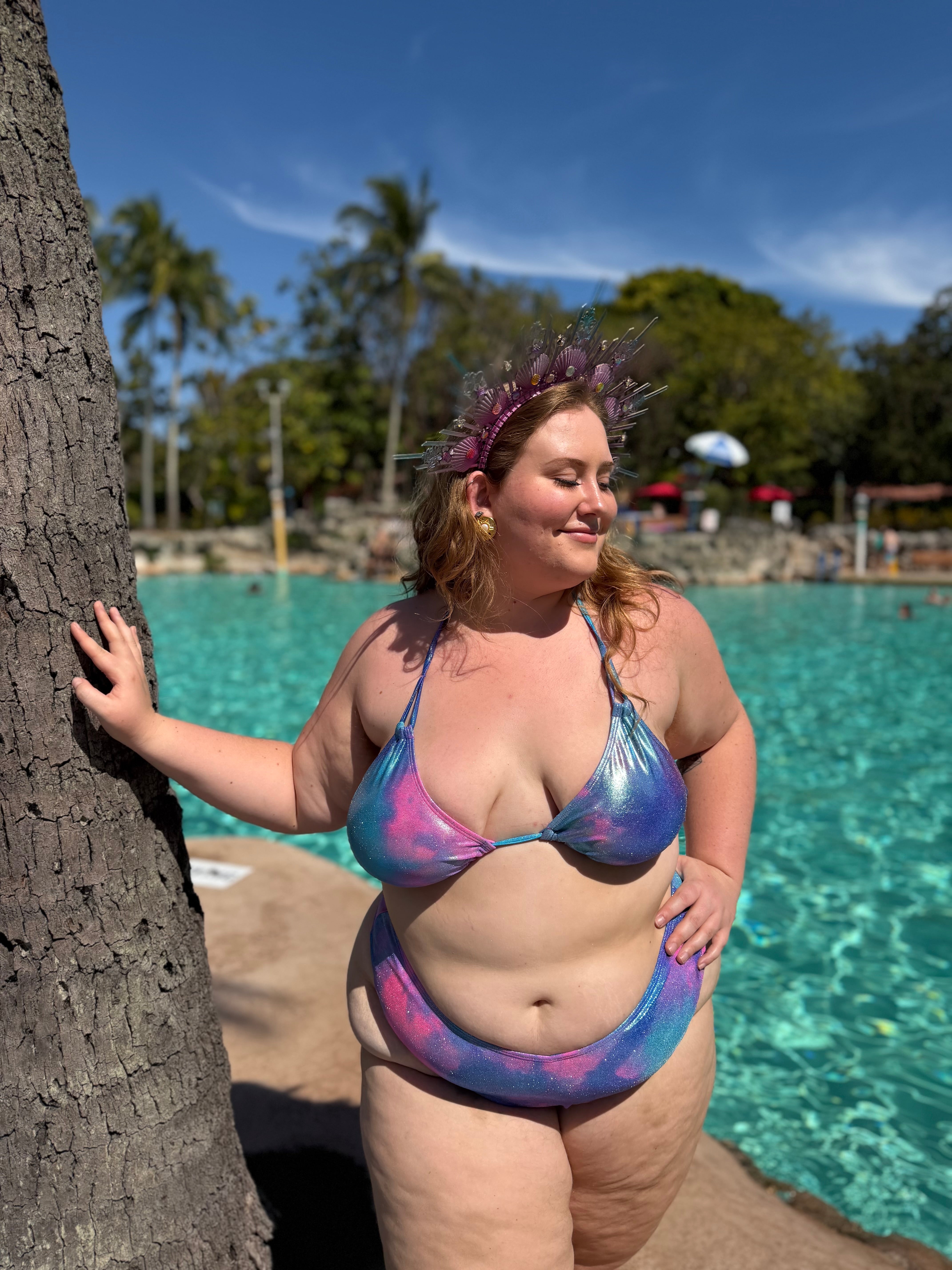 Ocean Ombre Triangle Top