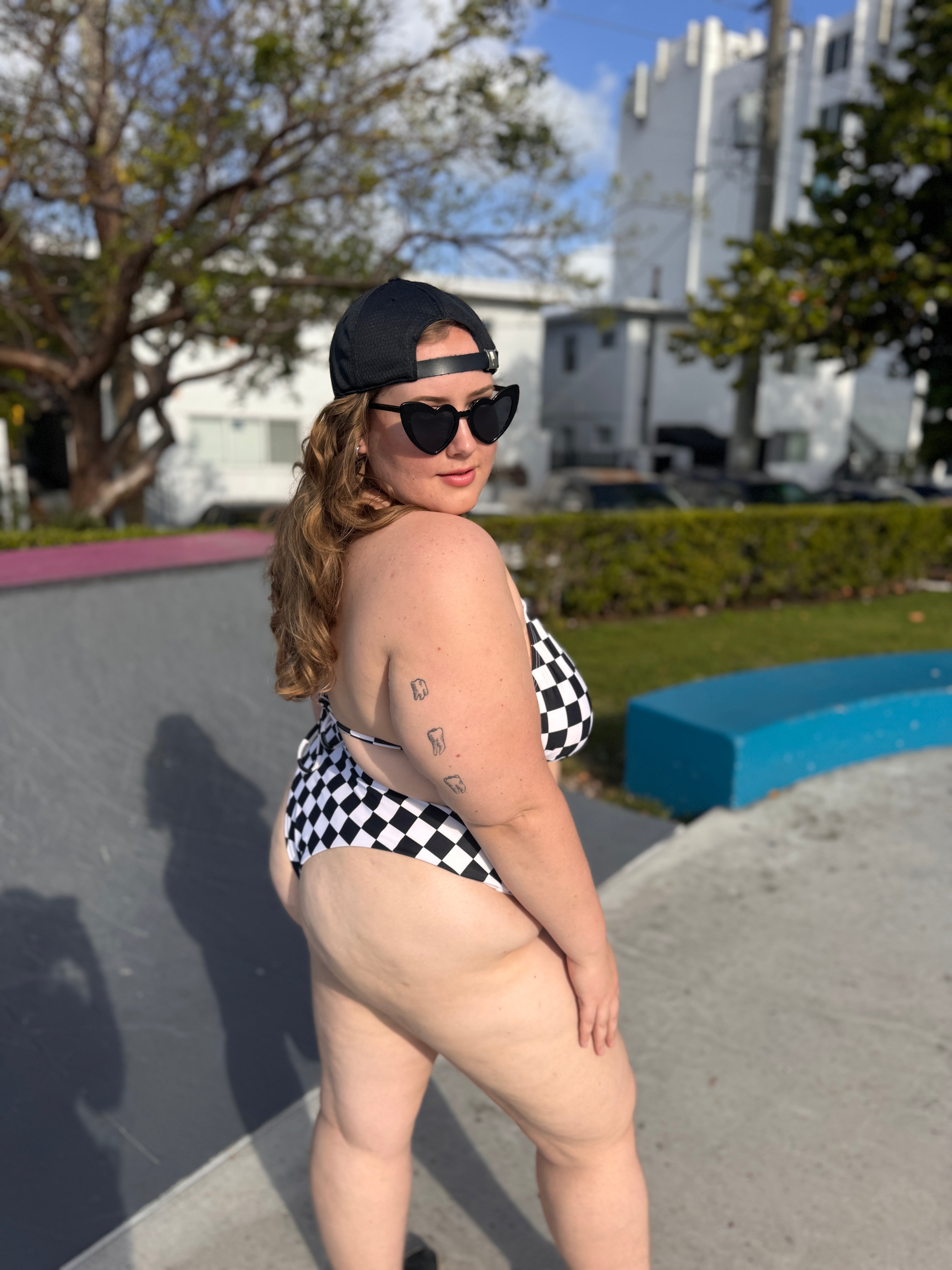 Skate Park Reversible Cheeky Bikini Bottom