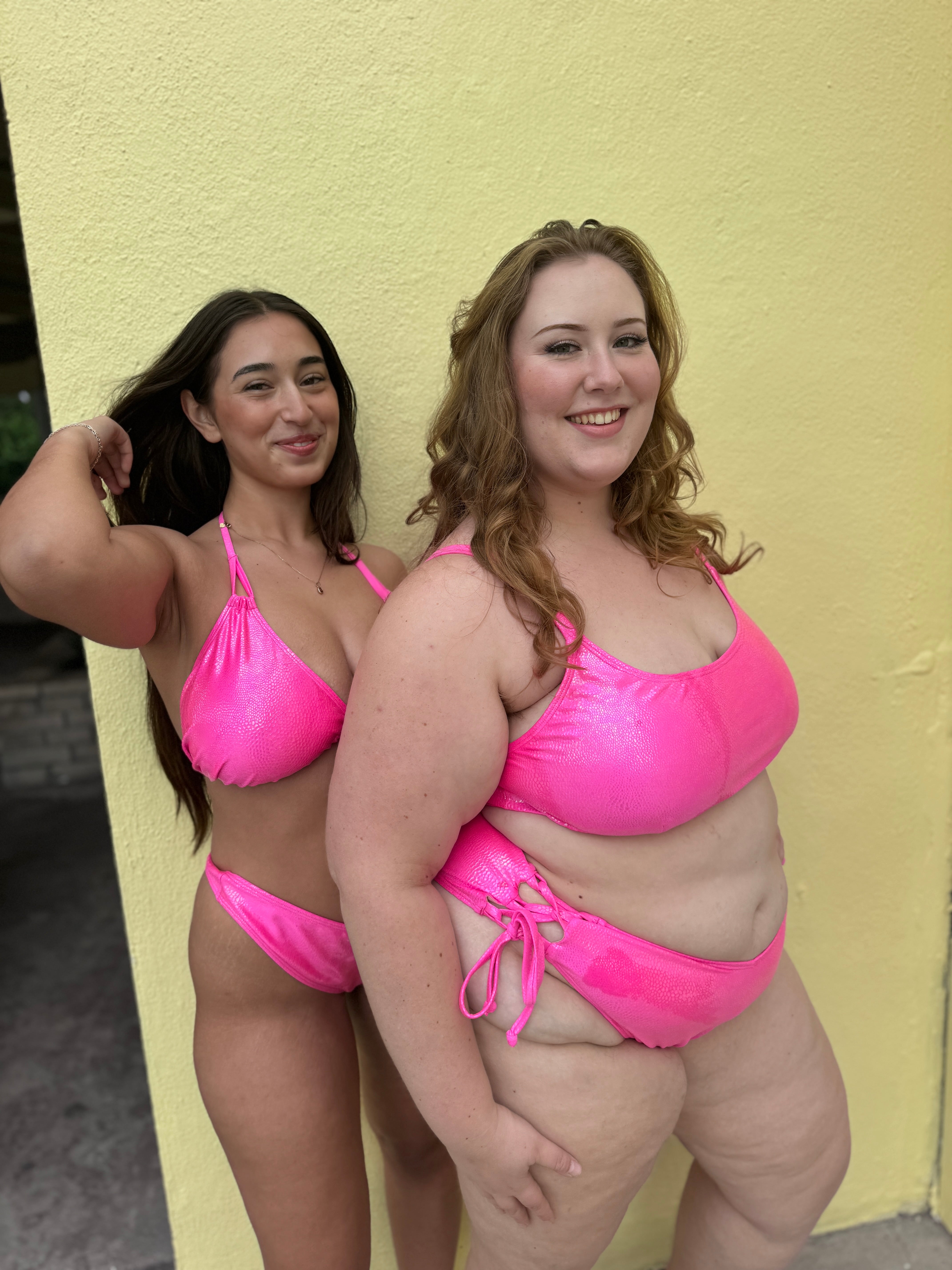 Pink Margarita Side Tie Bottom