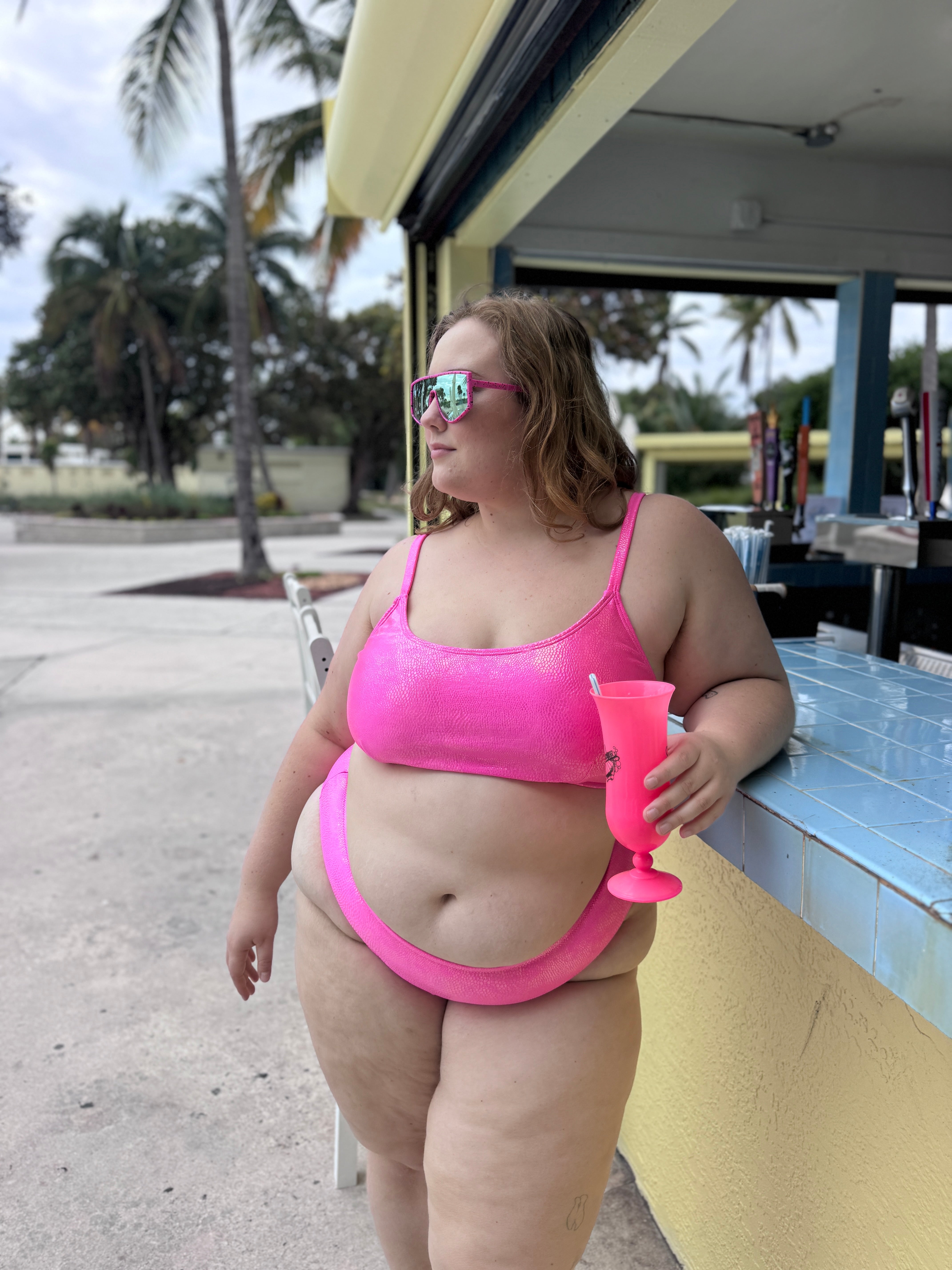 Pink Margarita French Cut Bottom