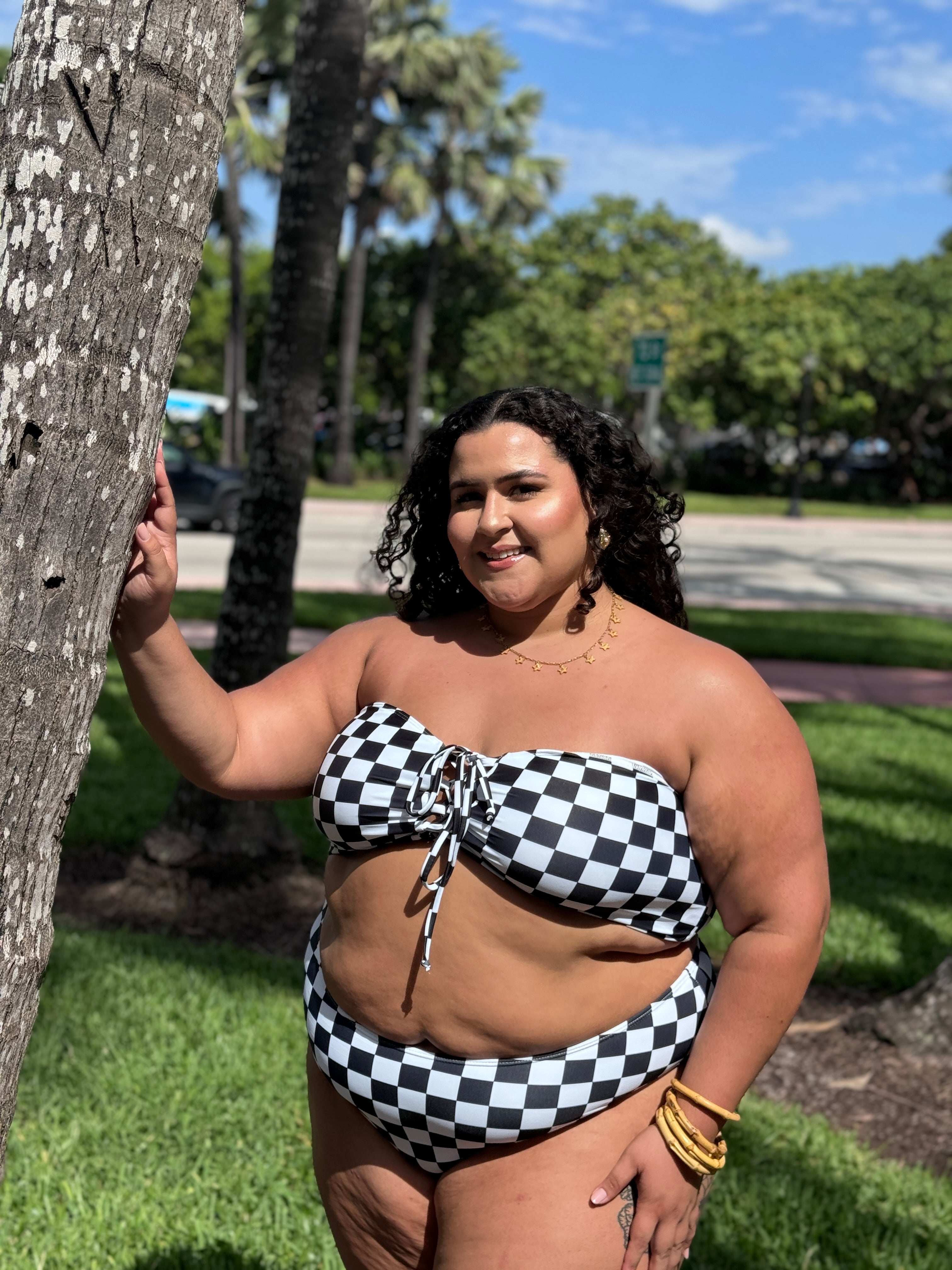 Skate Park Bandeau Bikini Top