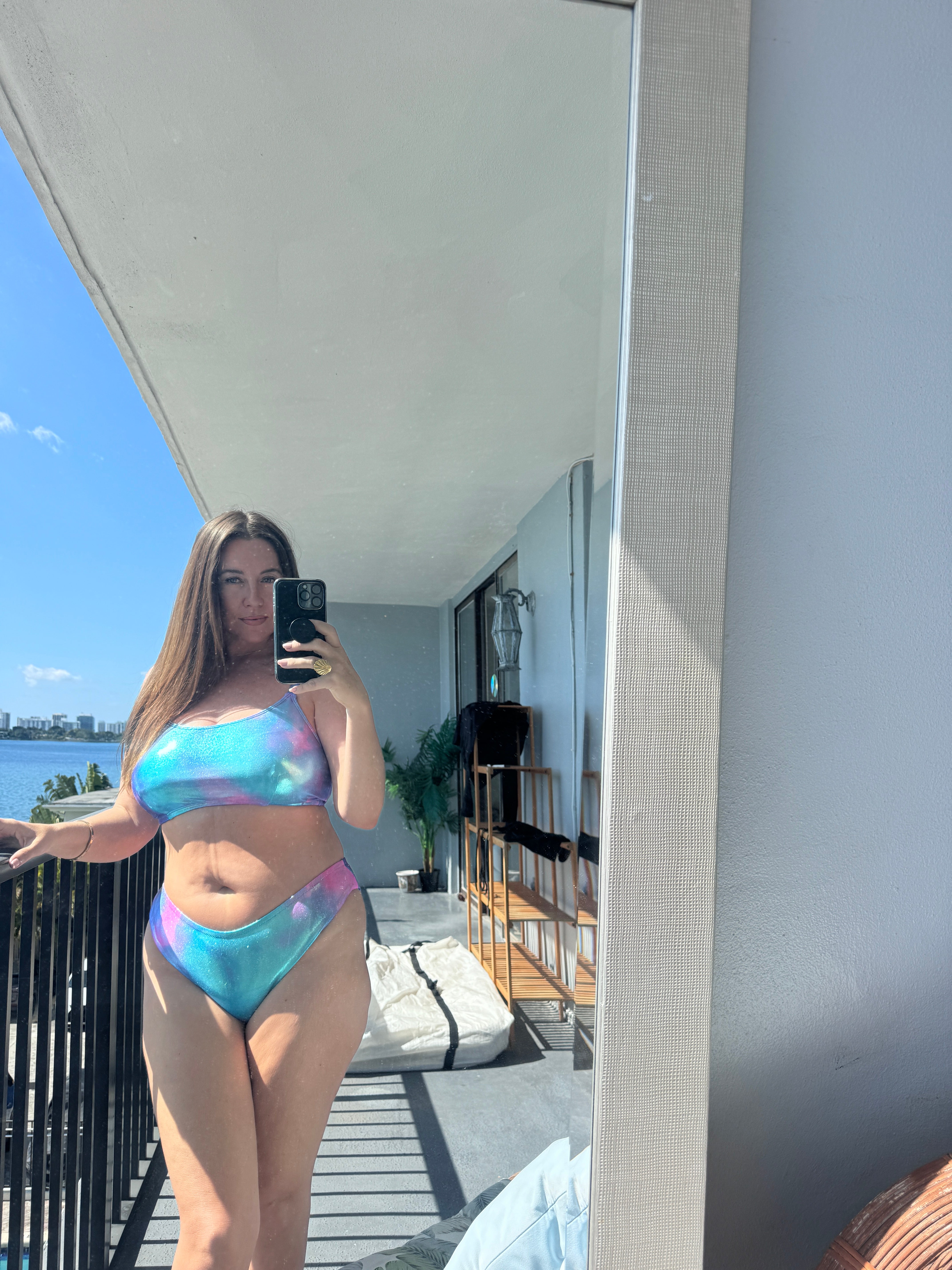 Ocean Ombre Scoop Top