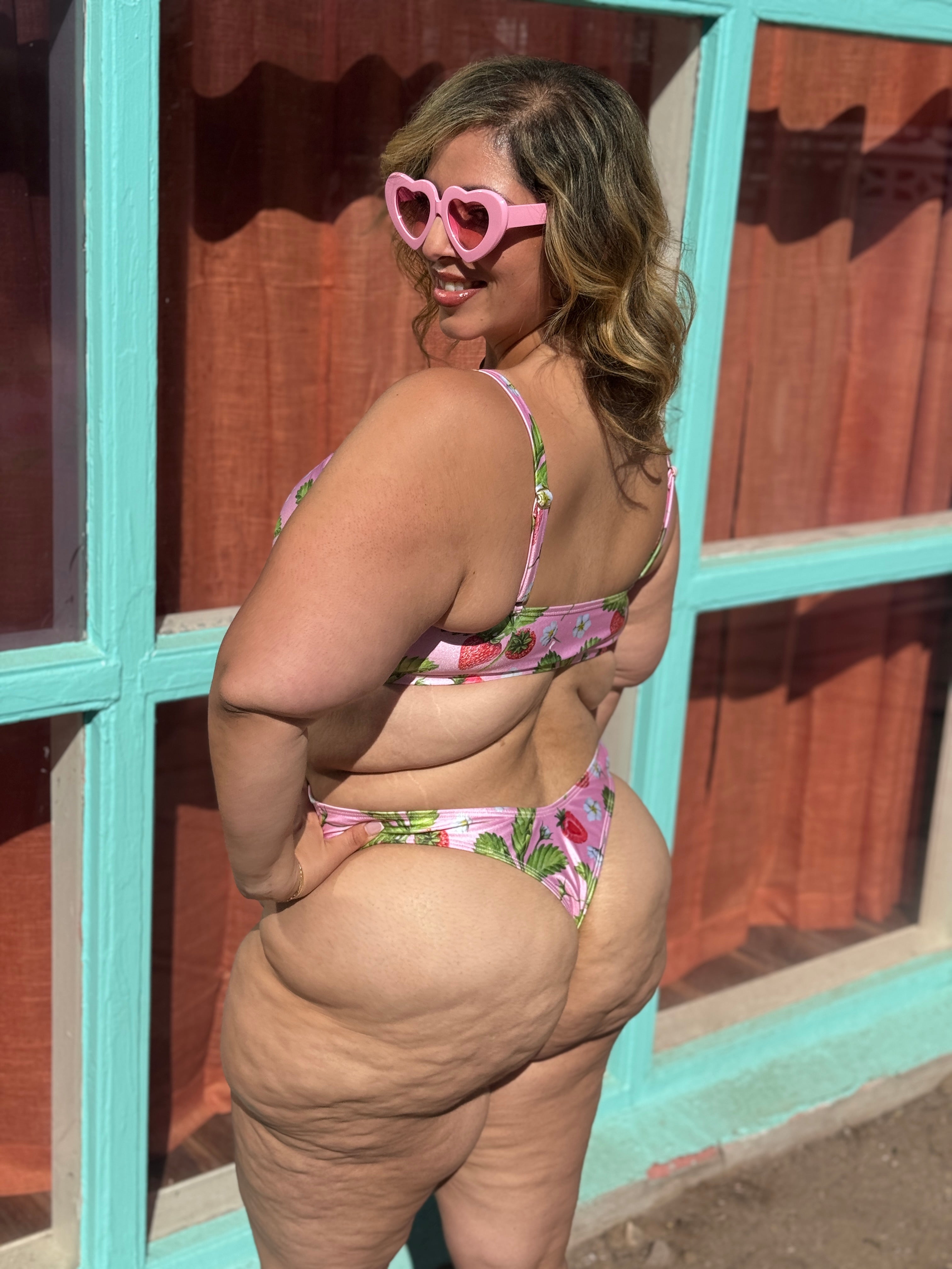 Strawberry Shortcake Thong Bikini Bottom