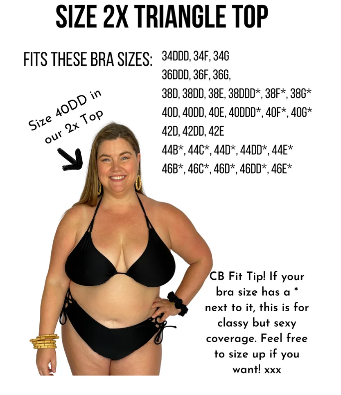 Butterfly Triangle Top